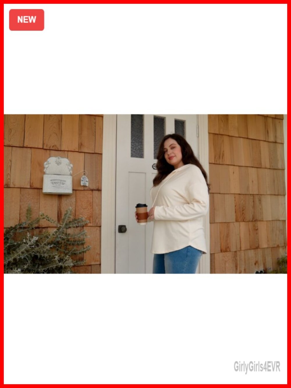 Plus Size Hoodie Long Sleeve Drawstring Oversized Sweatshirt - Picture 5 of 6